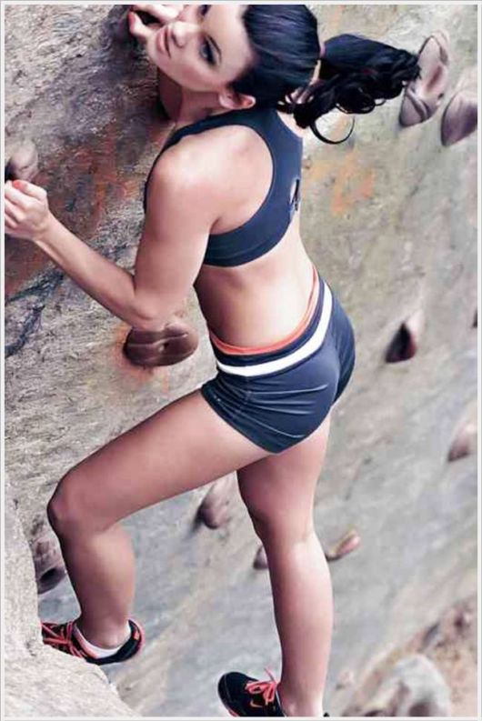 Beauties And Rock Climbing Equals Good Time