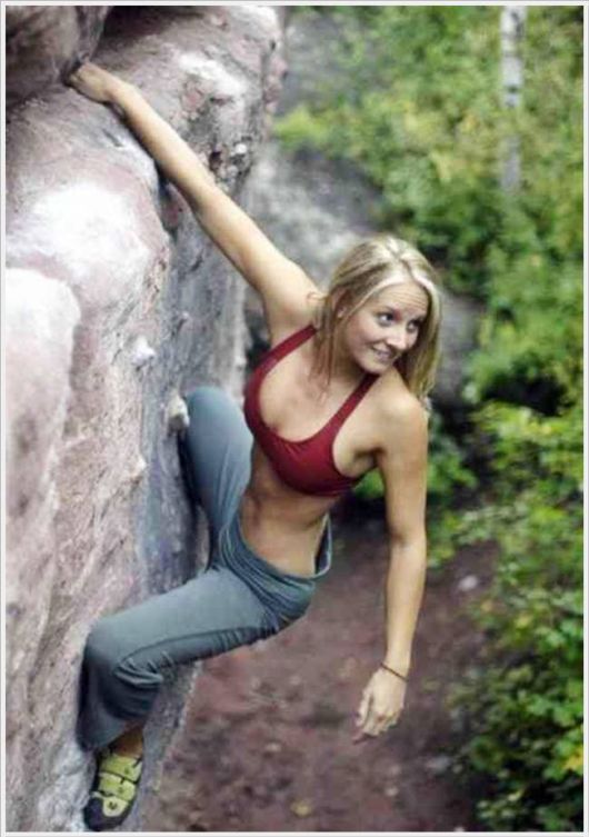 Beauties And Rock Climbing Equals Good Time