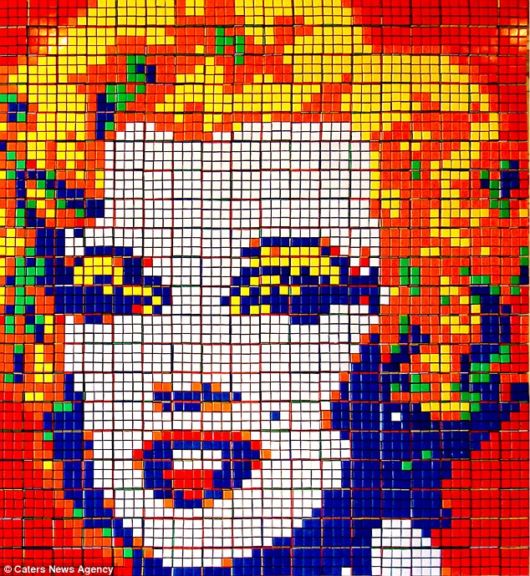 Rubik Cubism With A Twist | Funzug.com