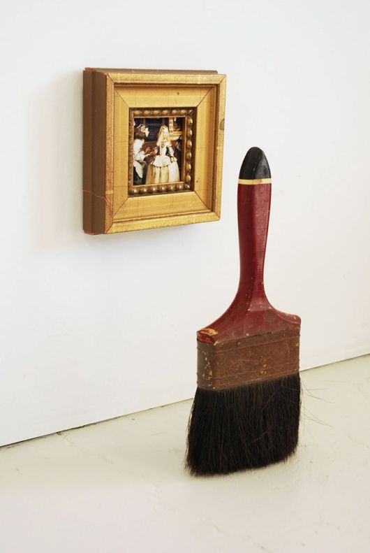 Old Paintbrushes Turned Into Artistic Ladies