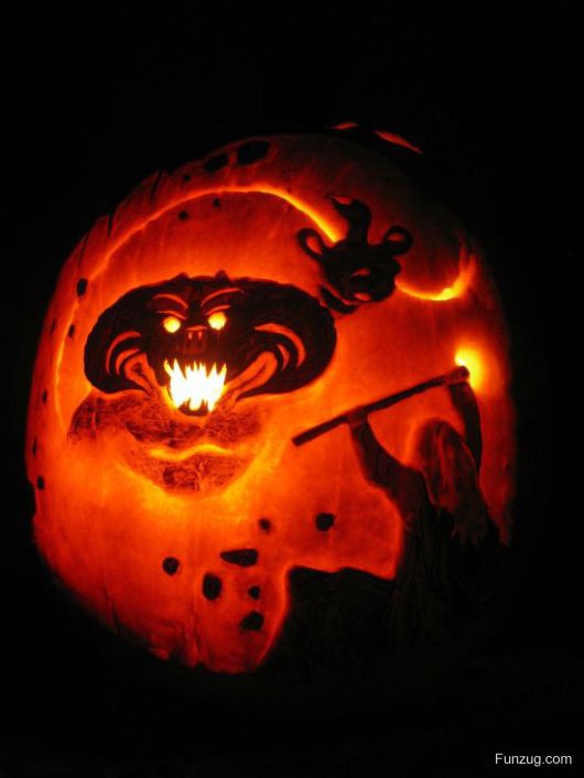 Pumpkin Carving Show-Offs