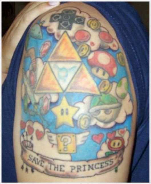 Tattoos For Gaming Lovers