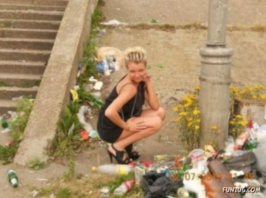 Crazy Models At Craziest Places