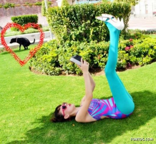 Crazy Models At Craziest Places