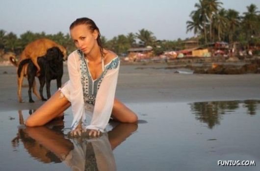 Crazy Models At Craziest Places