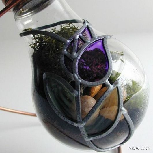 Creative Art In A Bulb