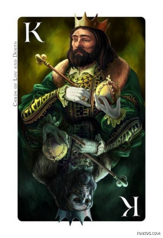 Playing Cards of Life and Death