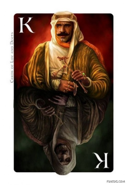 Playing Cards of Life and Death