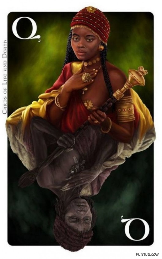 Playing Cards of Life and Death