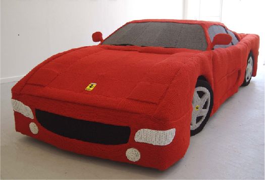 Yarn Ferrari Carefully Knitted Using 12 Miles Of Yarn