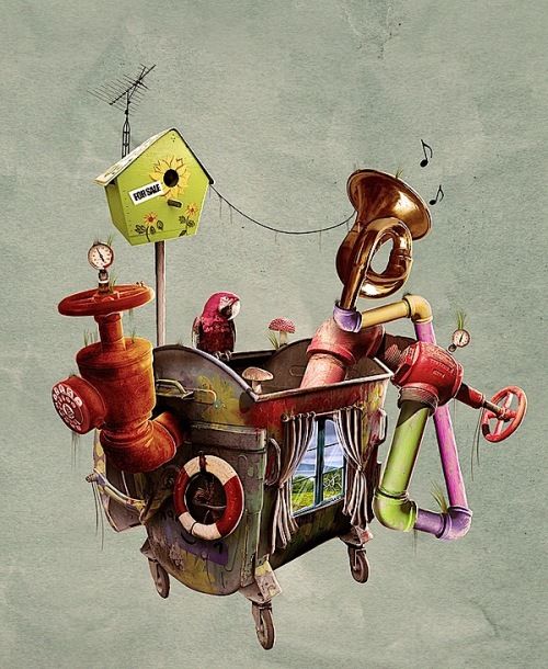 Many Creative Faces By Nazaury Delgado