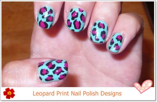 Leopard Nail Polish Designs