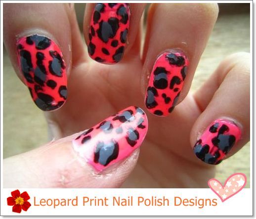 Leopard Nail Polish Designs
