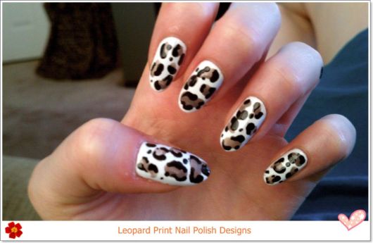 Leopard Nail Polish Designs