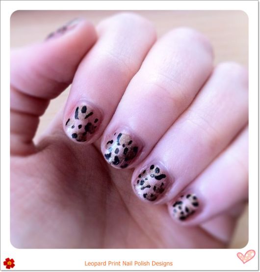 Leopard Nail Polish Designs