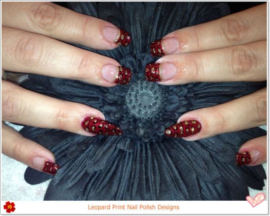 Leopard Nail Polish Designs