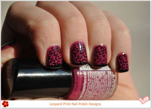Leopard Nail Polish Designs