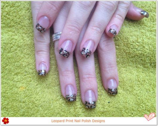 Leopard Nail Polish Designs
