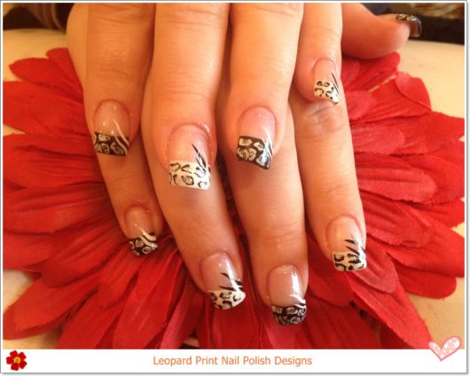 Leopard Nail Polish Designs