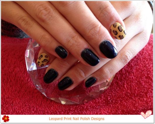 Leopard Nail Polish Designs
