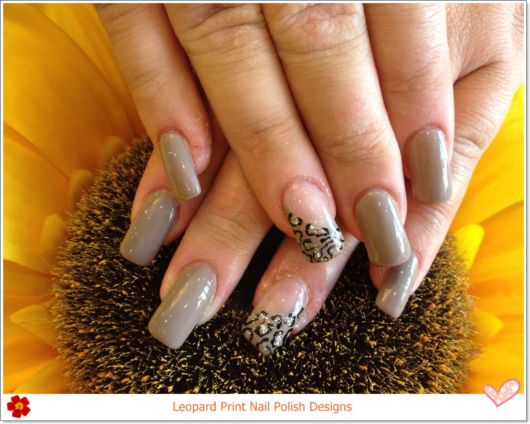 Leopard Nail Polish Designs