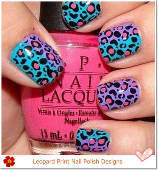 Leopard Nail Polish Designs