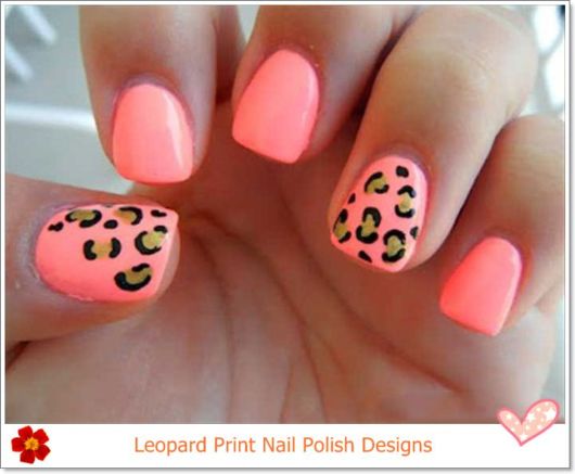 Leopard Nail Polish Designs