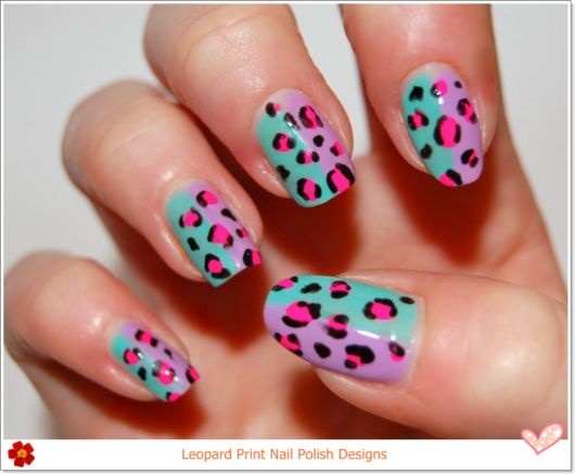 Leopard Nail Polish Designs