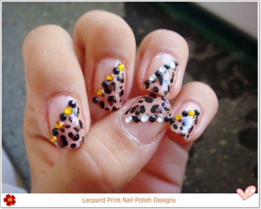 Leopard Nail Polish Designs