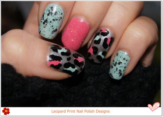 Leopard Nail Polish Designs