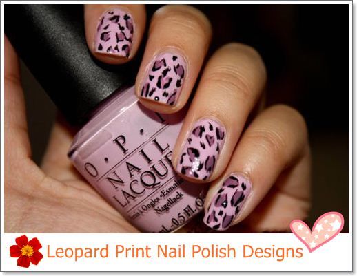 Leopard Nail Polish Designs