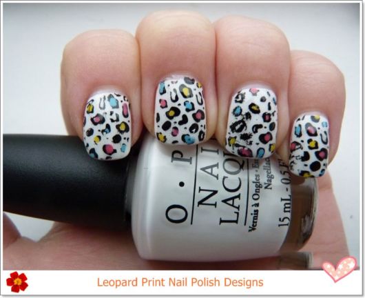 Leopard Nail Polish Designs