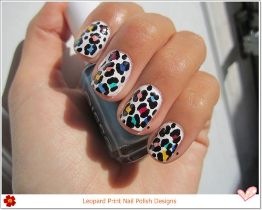 Leopard Nail Polish Designs
