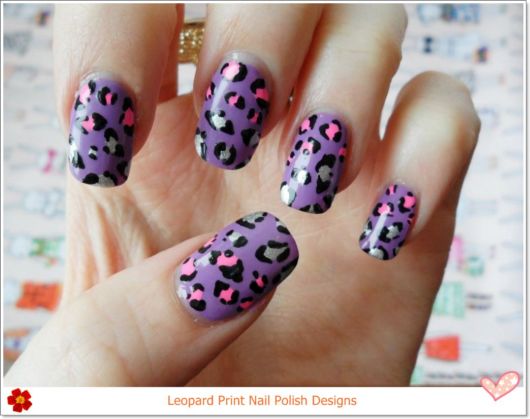 Leopard Nail Polish Designs