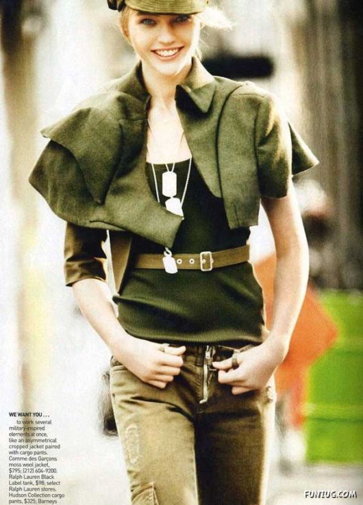 Military Fashion Galz Photoshoot