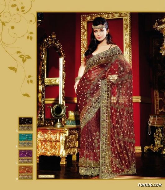Traditional Indian Bridal Sarees