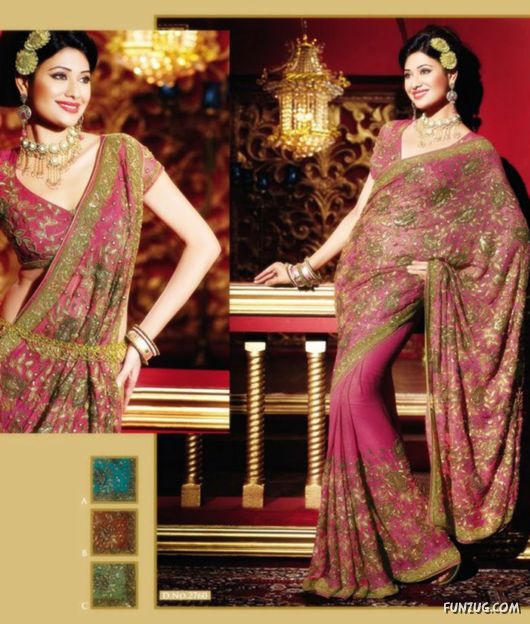 Traditional Indian Bridal Sarees
