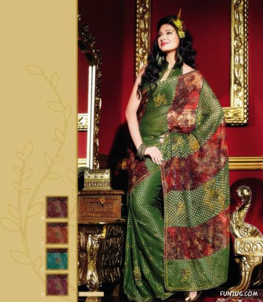 Traditional Indian Bridal Sarees