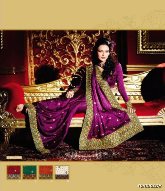 Traditional Indian Bridal Sarees