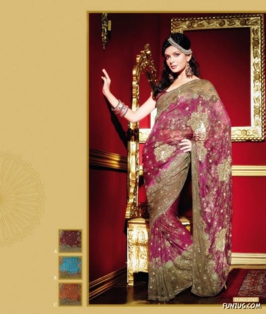 Traditional Indian Bridal Sarees