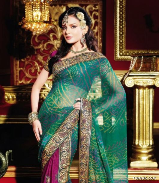 Traditional Indian Bridal Sarees
