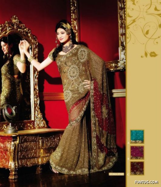 Traditional Indian Bridal Sarees