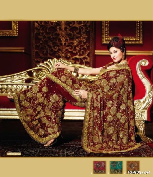 Traditional Indian Bridal Sarees