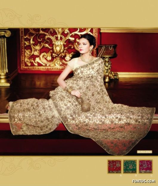 Traditional Indian Bridal Sarees