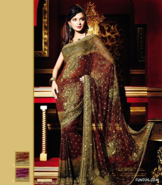 Traditional Indian Bridal Sarees
