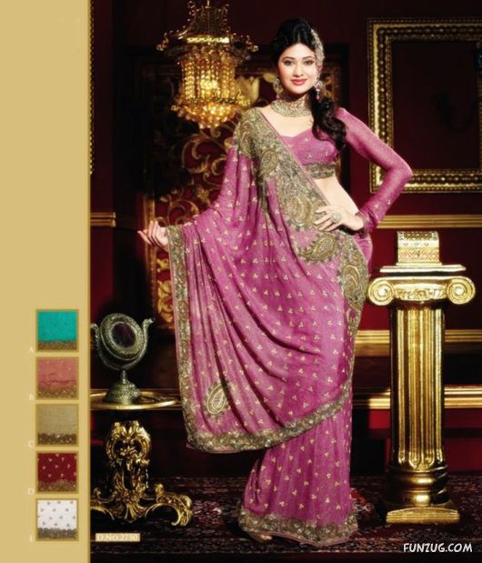Traditional Indian Bridal Sarees