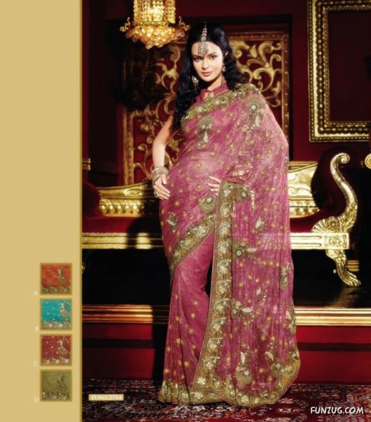 Traditional Indian Bridal Sarees