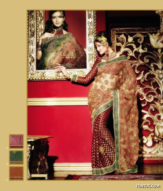 Traditional Indian Bridal Sarees