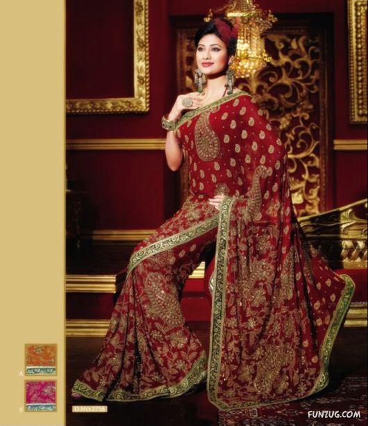 Traditional Indian Bridal Sarees