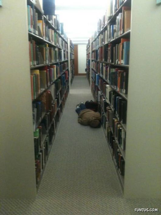 How People Sleep At Their Work Places